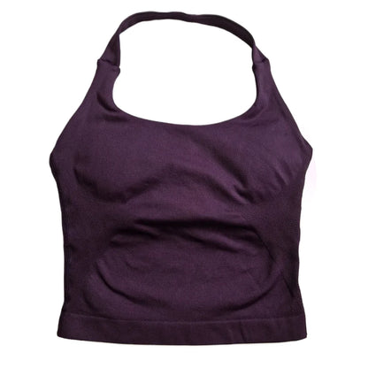 Gym Top Women Clothes Strappy Workout Tank Top Sports Bra