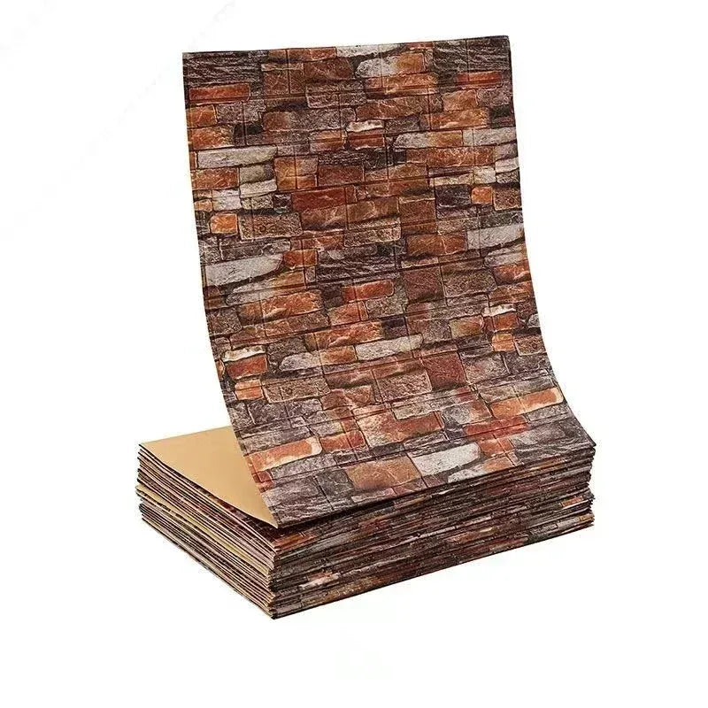 3D Self-Adhesive Wallpaper 70cm*1/5/10m Continuous Waterproof