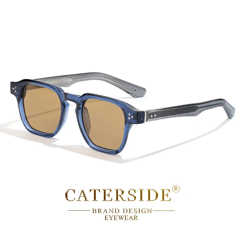Square Fashion Sunglasses Men Core Insert Temple