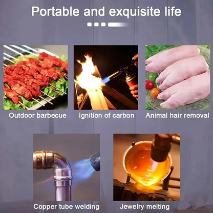 Camping Baking Barbecue Gas Torch Welding Fire Maker Lighter