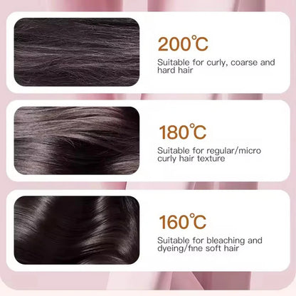 Wireless Hair Straightener Brush 2 in 1, Cordless Straightening