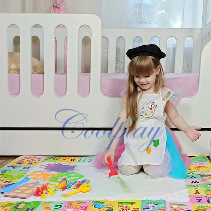 Magic Water Drawing Mat with Reusable Magic Pens