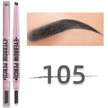 2 in 1 Professional Eyebrow Pencil Eye Makeup for Women