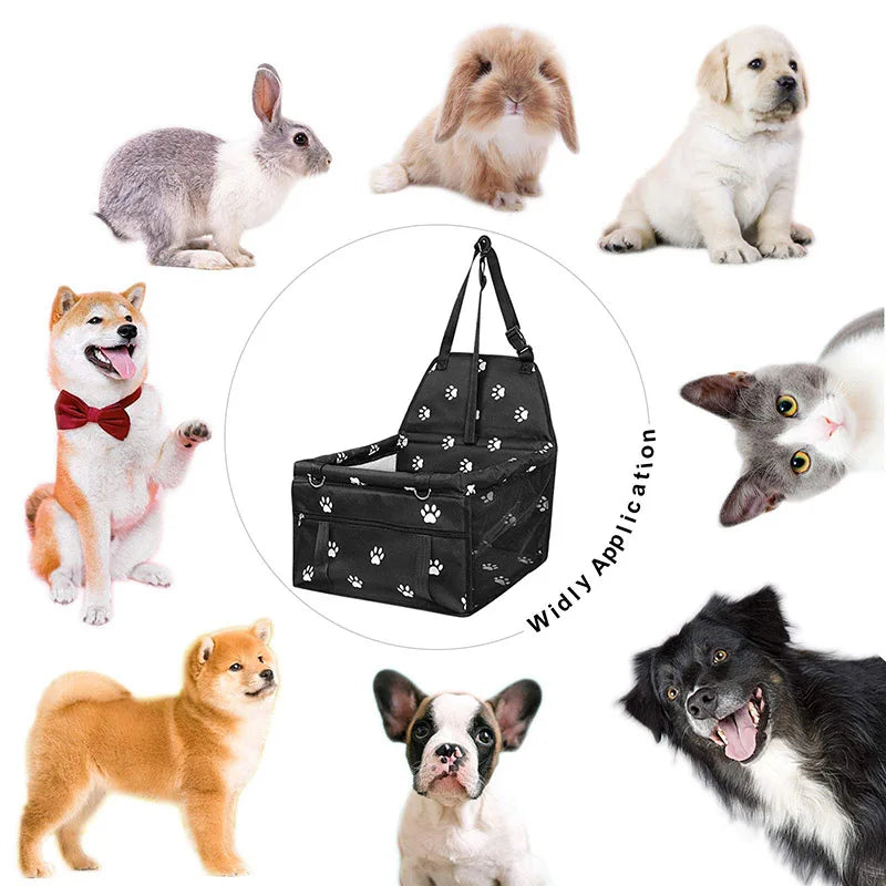 Pet Reinforce Car Booster Seat for Dog Carrier