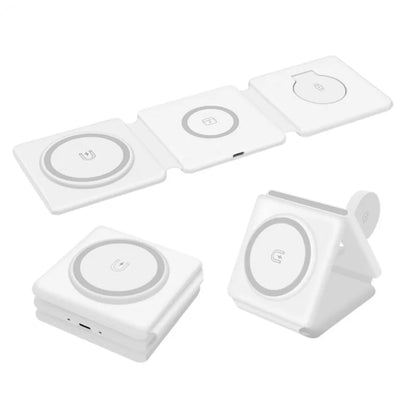 3 in 1 Magnetic Wireless Charger Pad Chargers Fast Charging