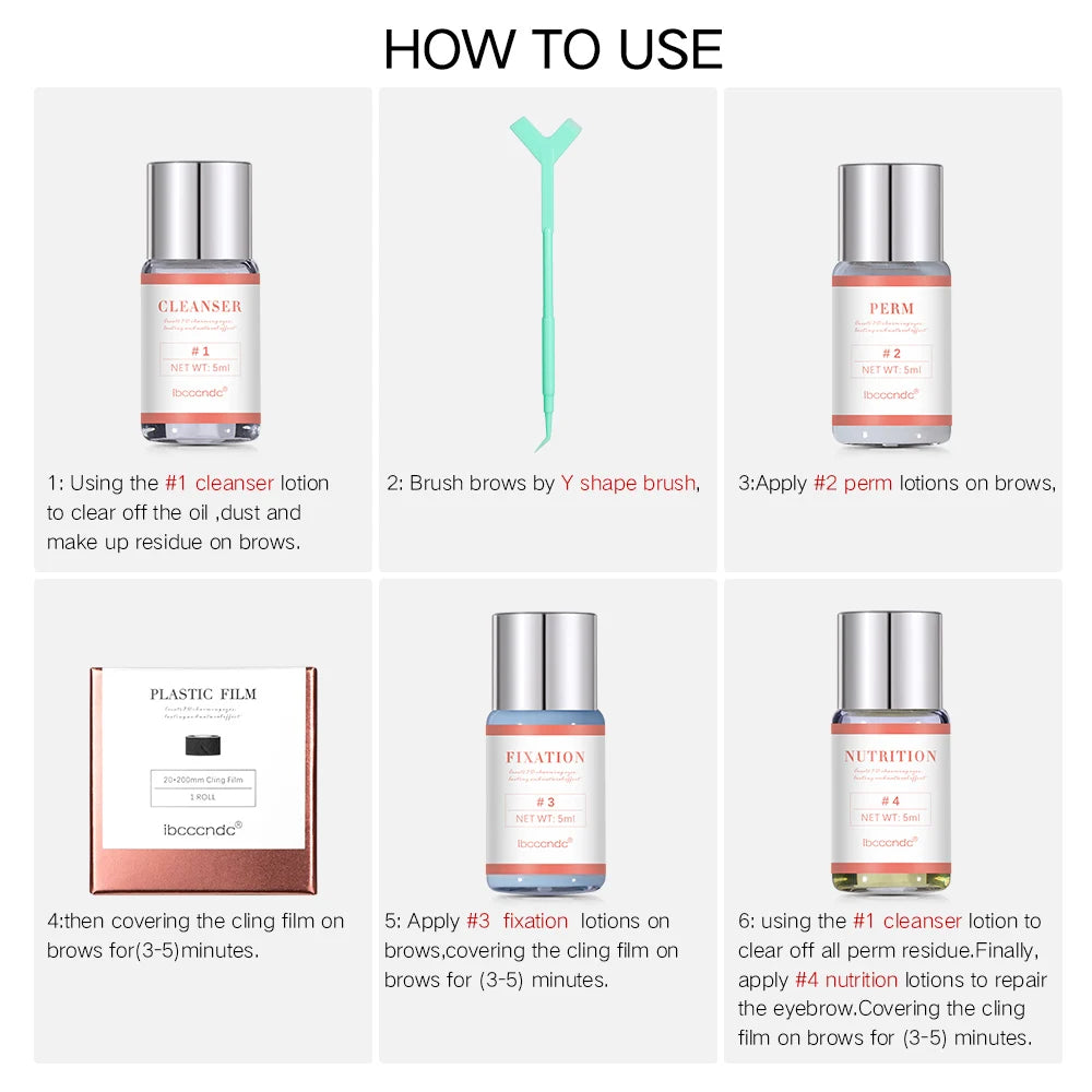 Pro Lash Lift Kit Eyebrow Lamination Lifting Kit