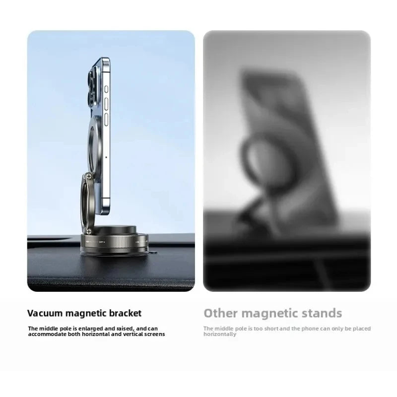 T30 Vacuum Magnetic Phone Holder Stand, for Magsafe Suction