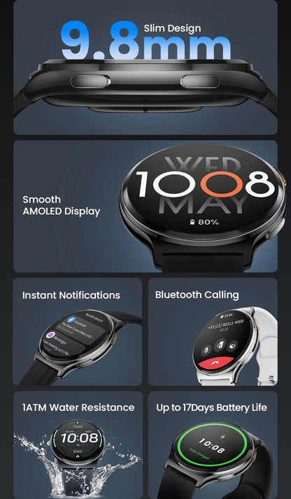 HAYLOU Solar Lite 2 Smartwatch 1.43'' AMOLED Display