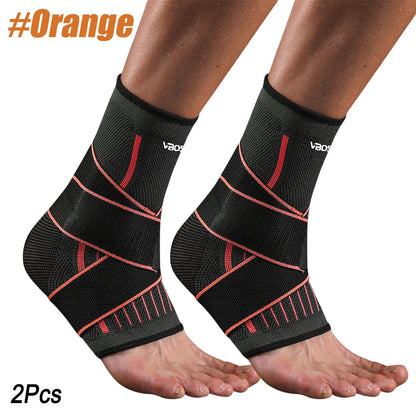 Adjustable Elastic Ankle Brace Compression Foot Support