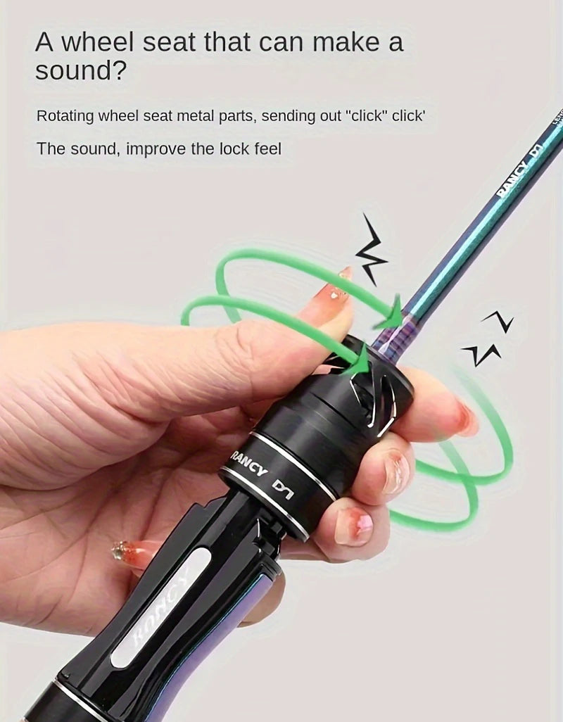 FISHINGFANS RANCY Ultralight Carbon Rattle Reel Seat