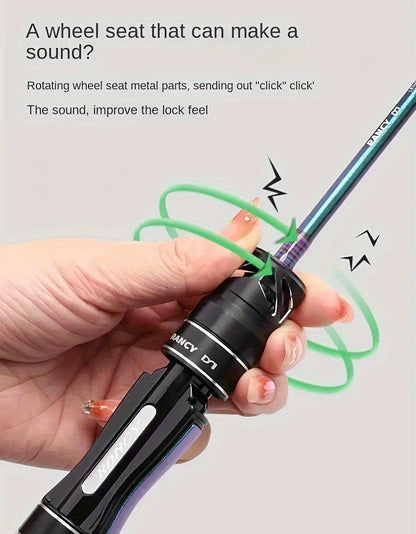 FISHINGFANS RANCY Ultralight Carbon Rattle Reel Seat