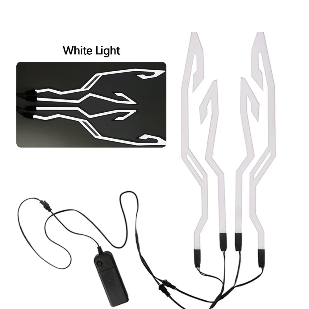 Waterproof LED Cold Light 4-in-1 Helmet Strip