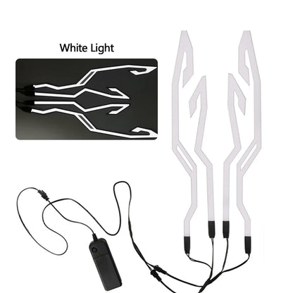 Waterproof LED Cold Light 4-in-1 Helmet Strip