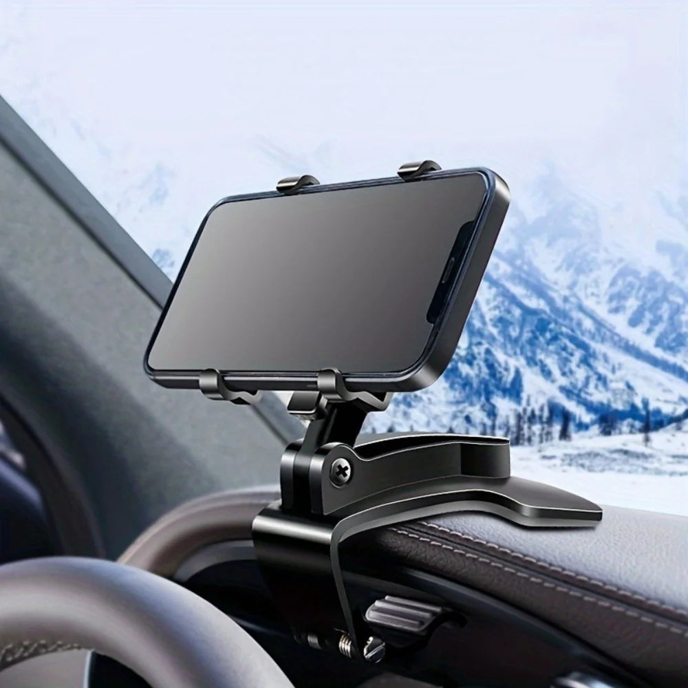 Car Phone Holder Stand Universal Dashboard Car Clip Mount