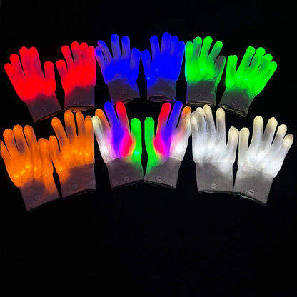 Wireless LED Neon Purge Mask & Fiber Optic Gloves