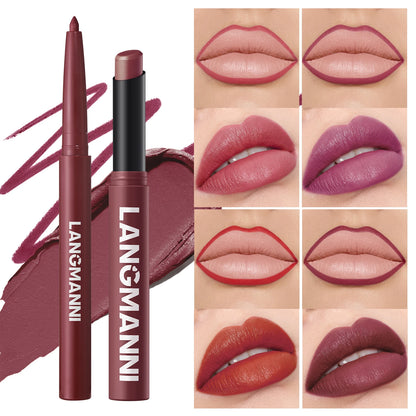 Integrated waterproof lipliner lipstick set