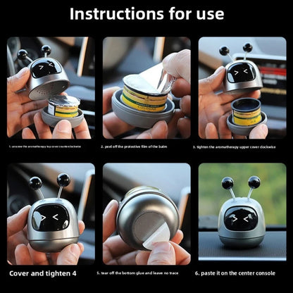 Car Interior Supplies Ornaments - Big Robot Car Perfume