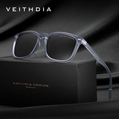 VEITHDIA Fashion Vintage Polarized Sunglasses for Men and Women