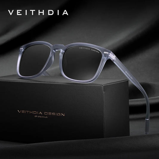 VEITHDIA Fashion Vintage Polarized Sunglasses for Men and Women