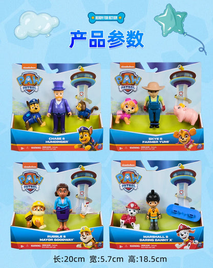 Original Paw Patrol Mayor Goodway Figure Set Children Toy