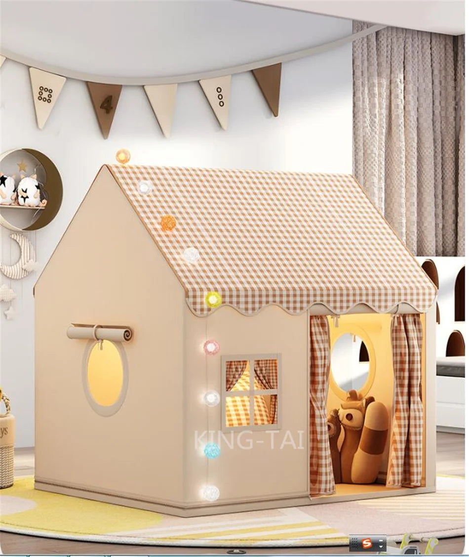 Kid Toys Tent Princess Castle Play House Cubby Children Small House