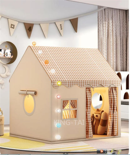 Kid Toys Tent Princess Castle Play House Cubby Children Small House