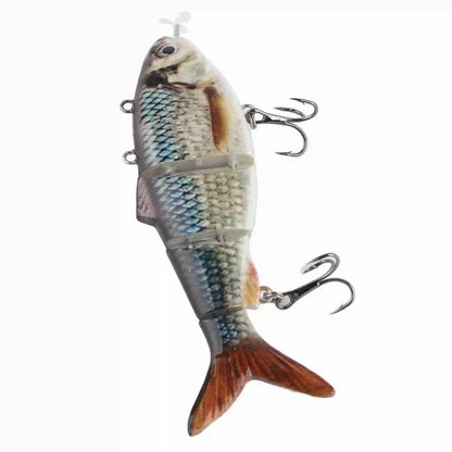 Robotic Swimming Lure Multi Jointed Rechargeable Electric Fishing Lure