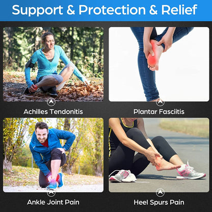Sports Ankle Brace Compression Sleeves Plantar Fasciitis Sock