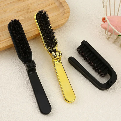 Soft Boar Bristle Beard Brush Hairdressing Hair Styling