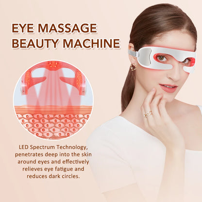 EMS Red Light Eye Massager Eyes Fatigue Relief Relaxation