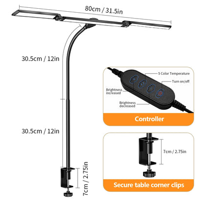Home LED Eye-Caring Architect Desk Lamp No Flicker