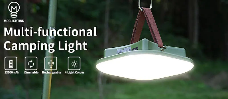 Tent Light Rechargeable Lantern Portable Emergency Night