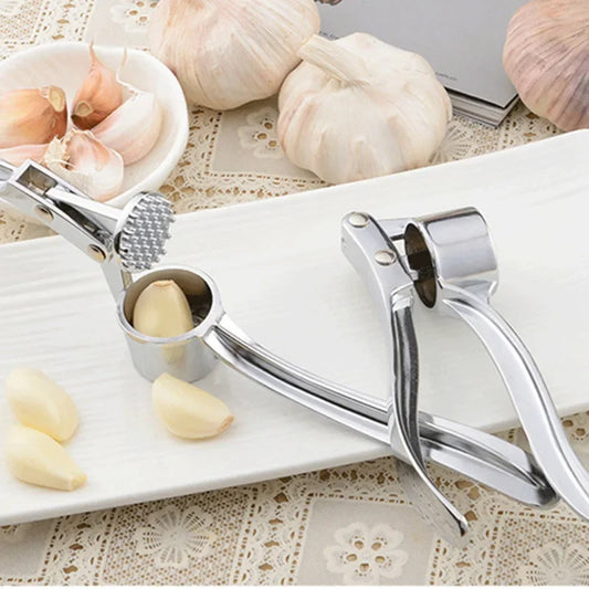 Stainless Steel Garlic Press Crusher Mincer Garlic Smasher