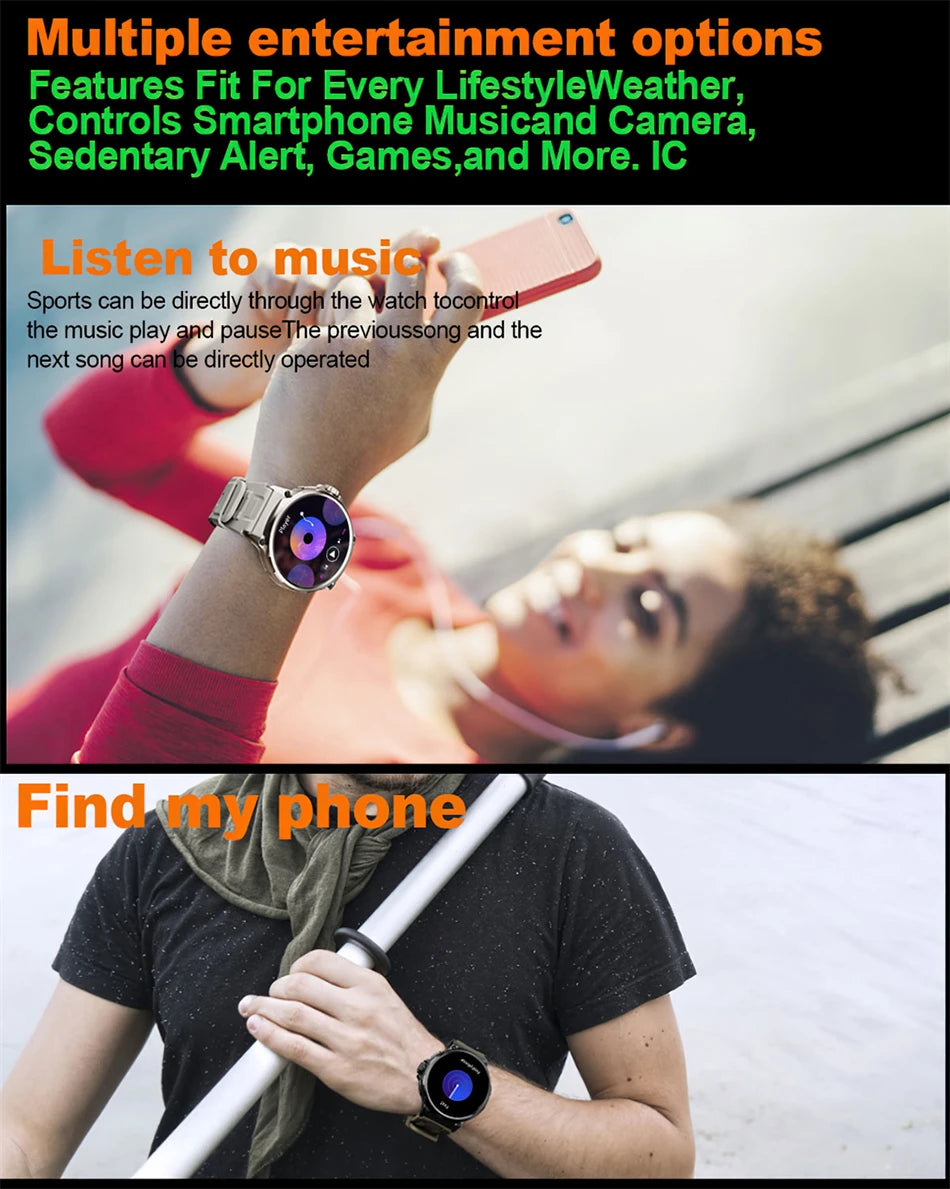 New Military GPS V69 Smart Watch Men 1.85 inch 710 mAh