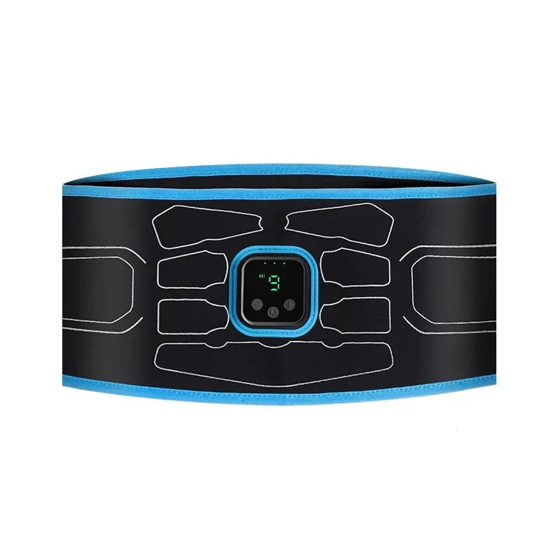 Smart EMS Abdominal Muscle Trainer Belt No Gel Needed