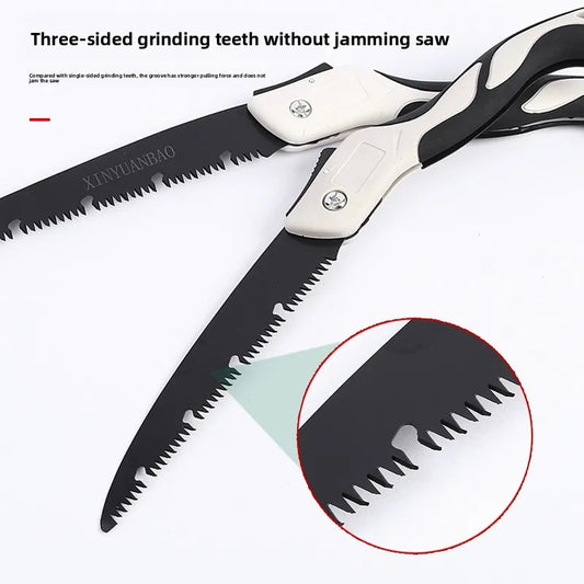 Multifunctional Folding Pruning Saw for Trees Manual Woodworking