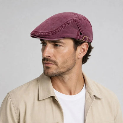 Vintage Painter Beret Unisex Fashion Flat Visor Cap
