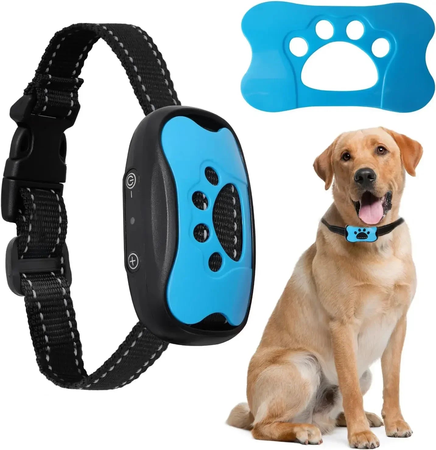 Pet Anti Barking Device USB Rechargeable Training Collar