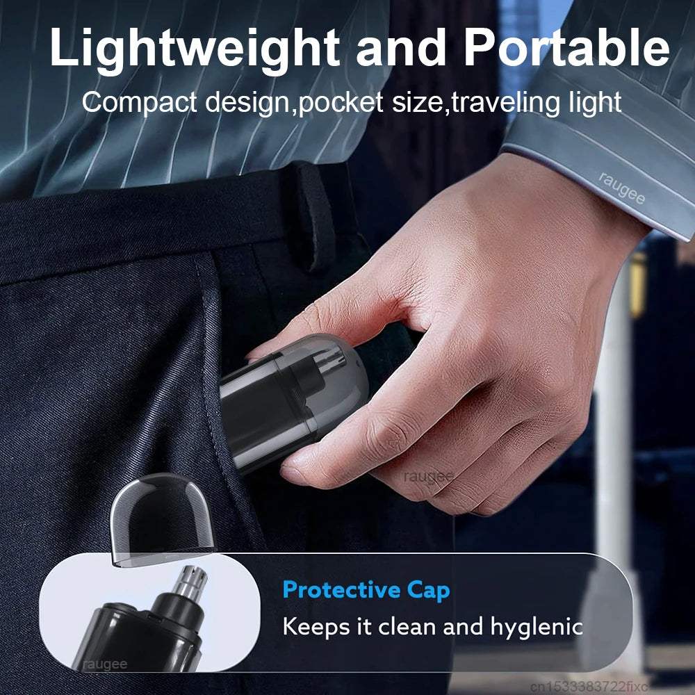 Nose Hair Trimmer Rechargeable Electric Nose Hair Remover