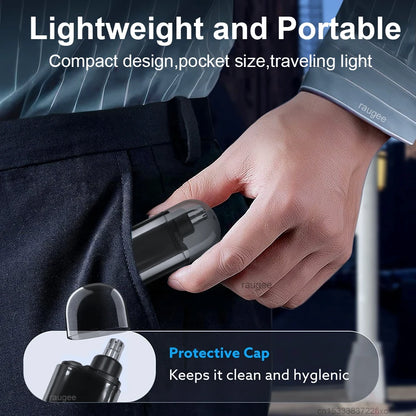 Nose Hair Trimmer Rechargeable Electric Nose Hair Remover
