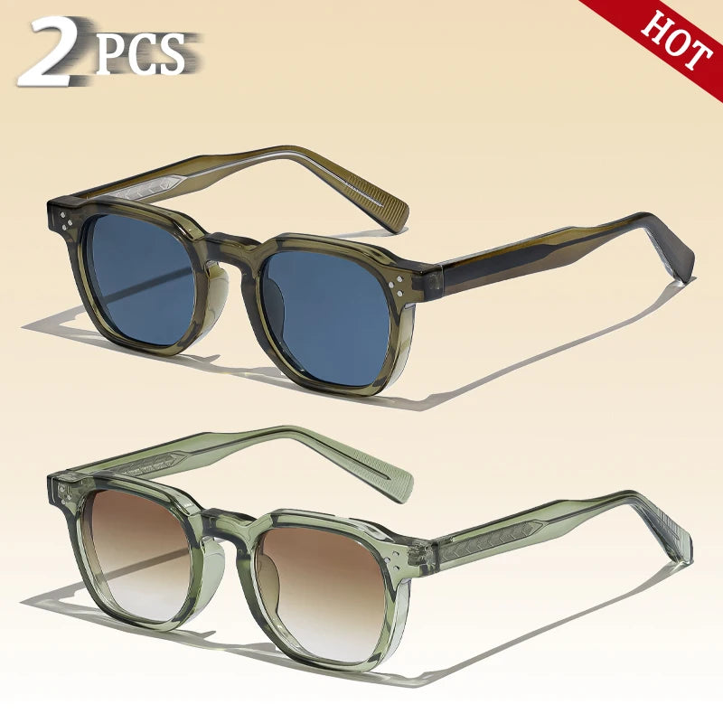 New Retro Punk Men Sunglasses Personalized Design