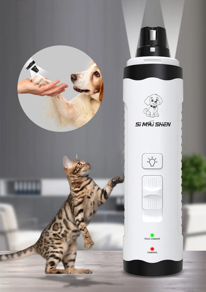 New Dog Nail Clippers With LED Light