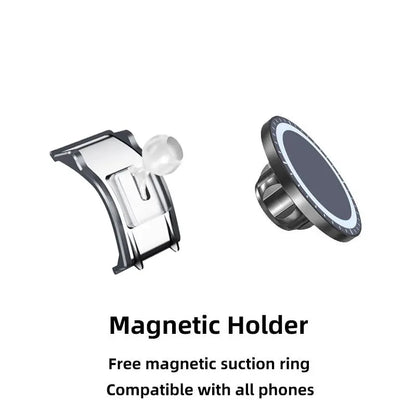 Car Mobile Phone Holder Magnetic Charge Stand