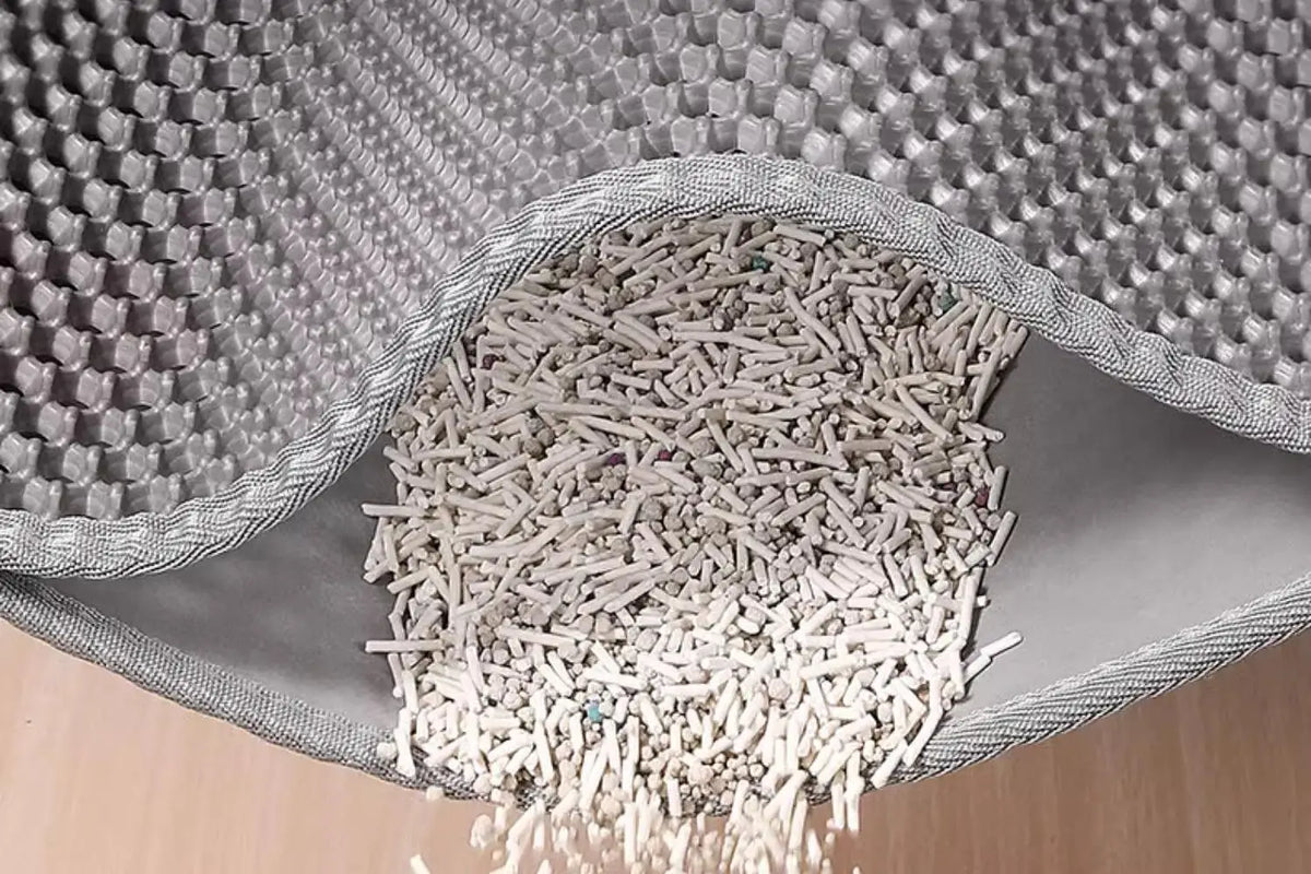 Extra Large Cat Litter Mat Heavy Duty Waterproof 2 Layer