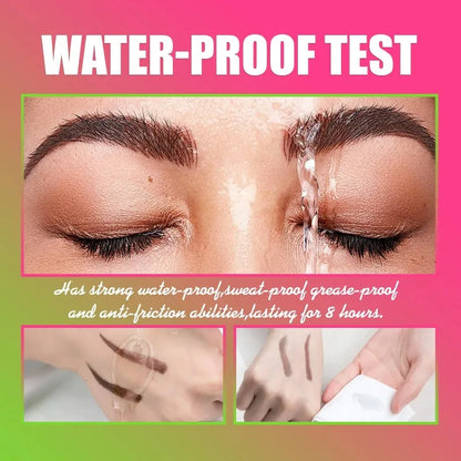 Liquid Eyebrow Dye Tint Brush Pencil Rotating Long Lasting