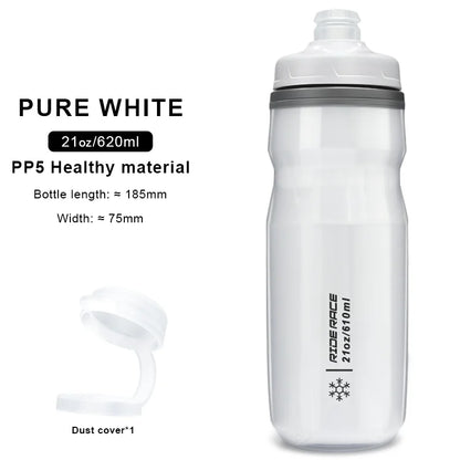 Bicycle Water Bottle Insulated Thermal 610ml Outdoor