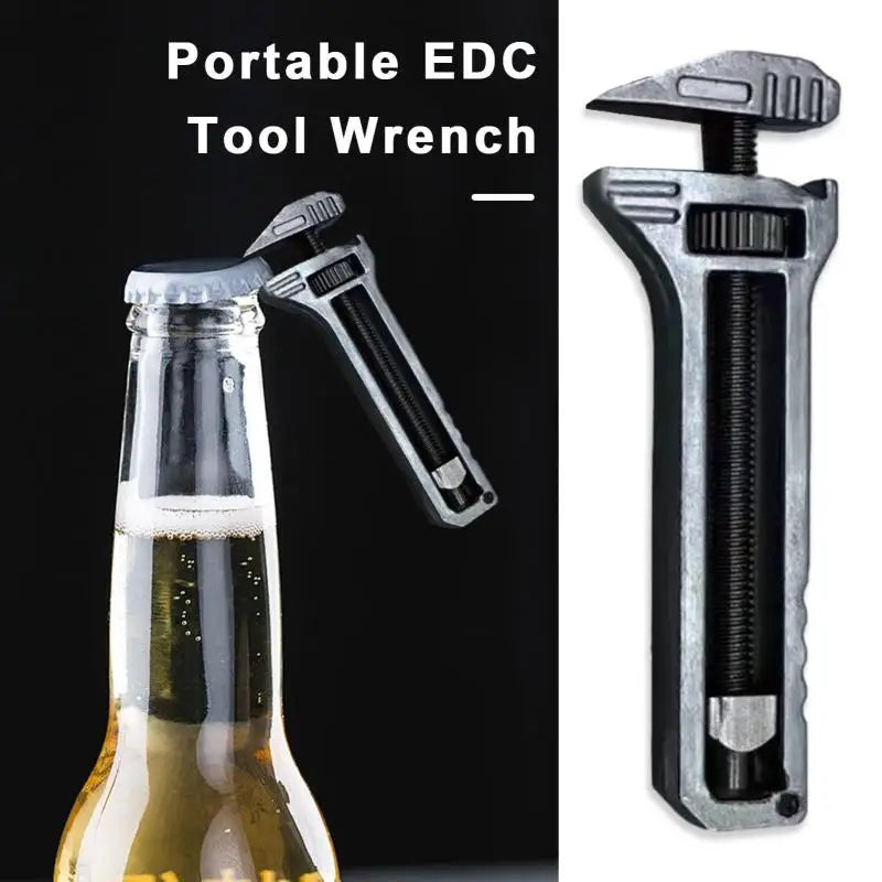 Titanium Alloy Mini Wrench Multitool for Portable Use