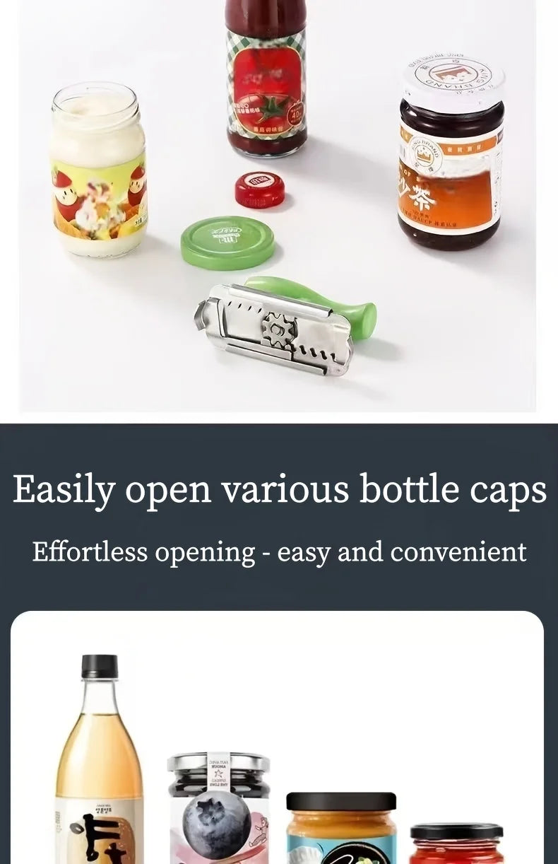 Adjustable Jar Can Opener Manual Bottle Lid Openers