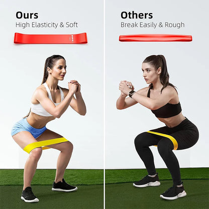 Different Resistance Bands Yoga Band Fitness Exercise
