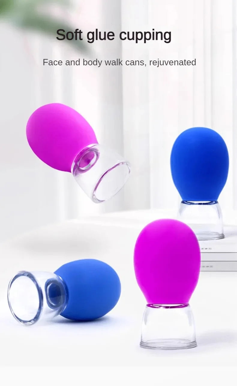 Silicone Cupping Massage Cup Massager Vacuum